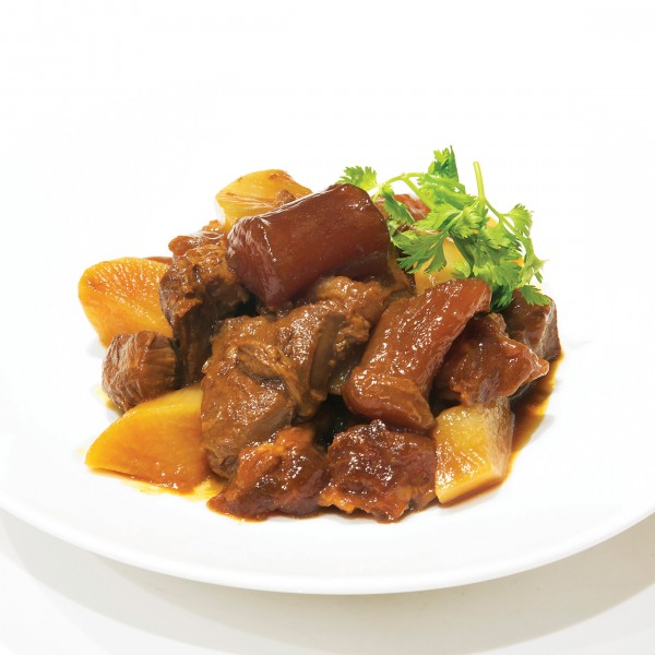 Braised Beef Shank And Tendon With Radish